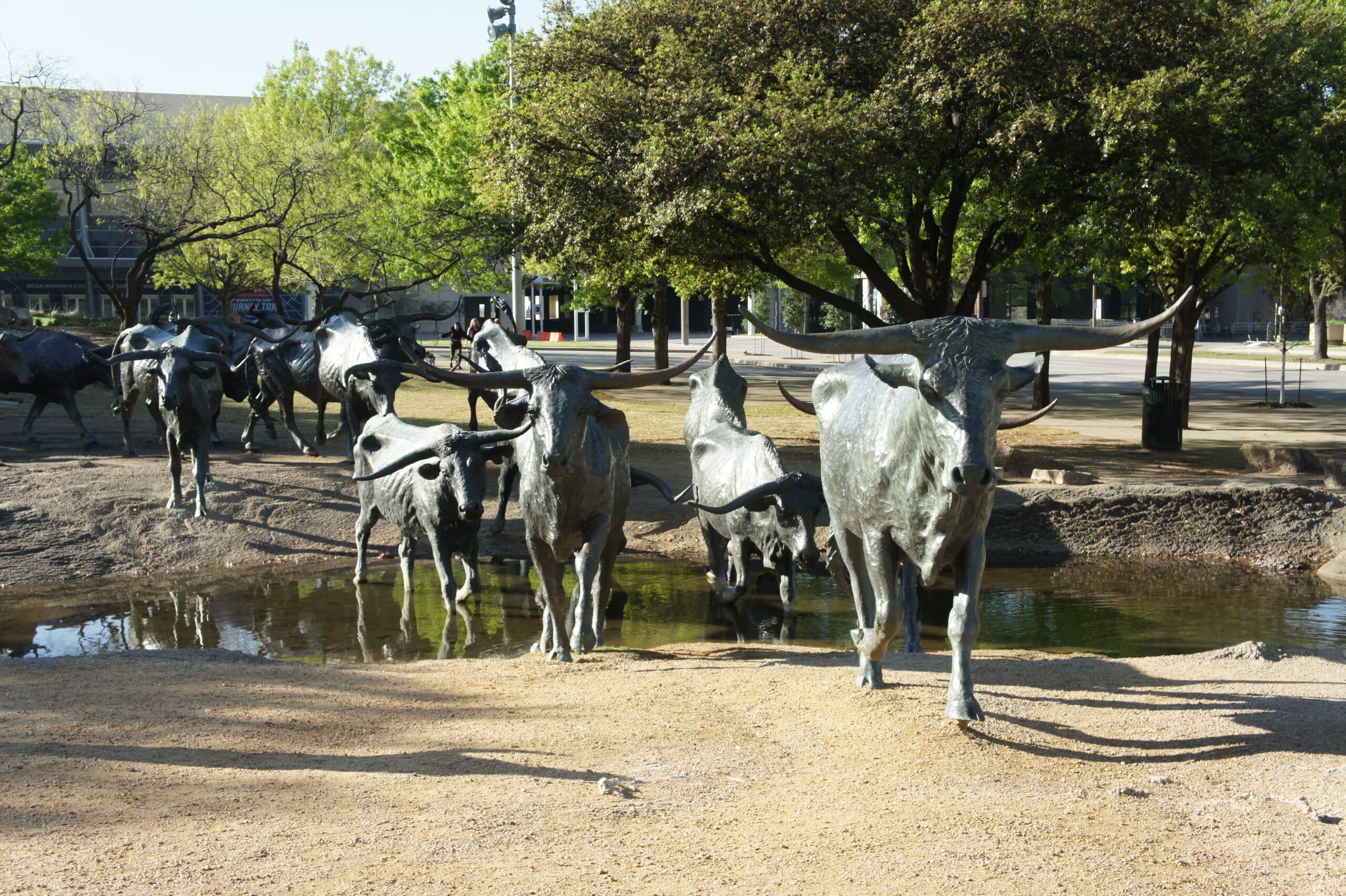 Pioneer Plaza Cattle Drive
