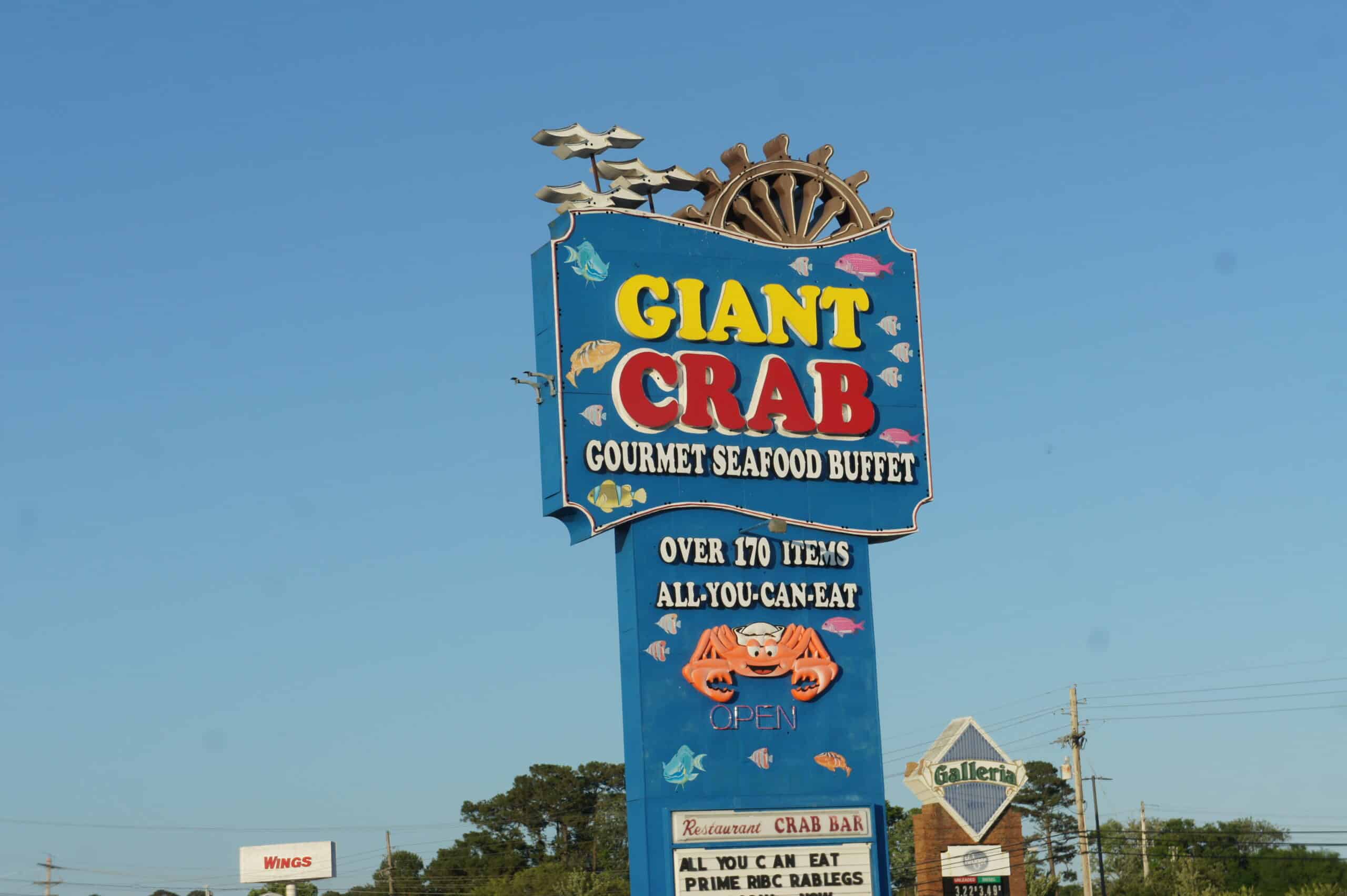 Giant Crab Buffet
