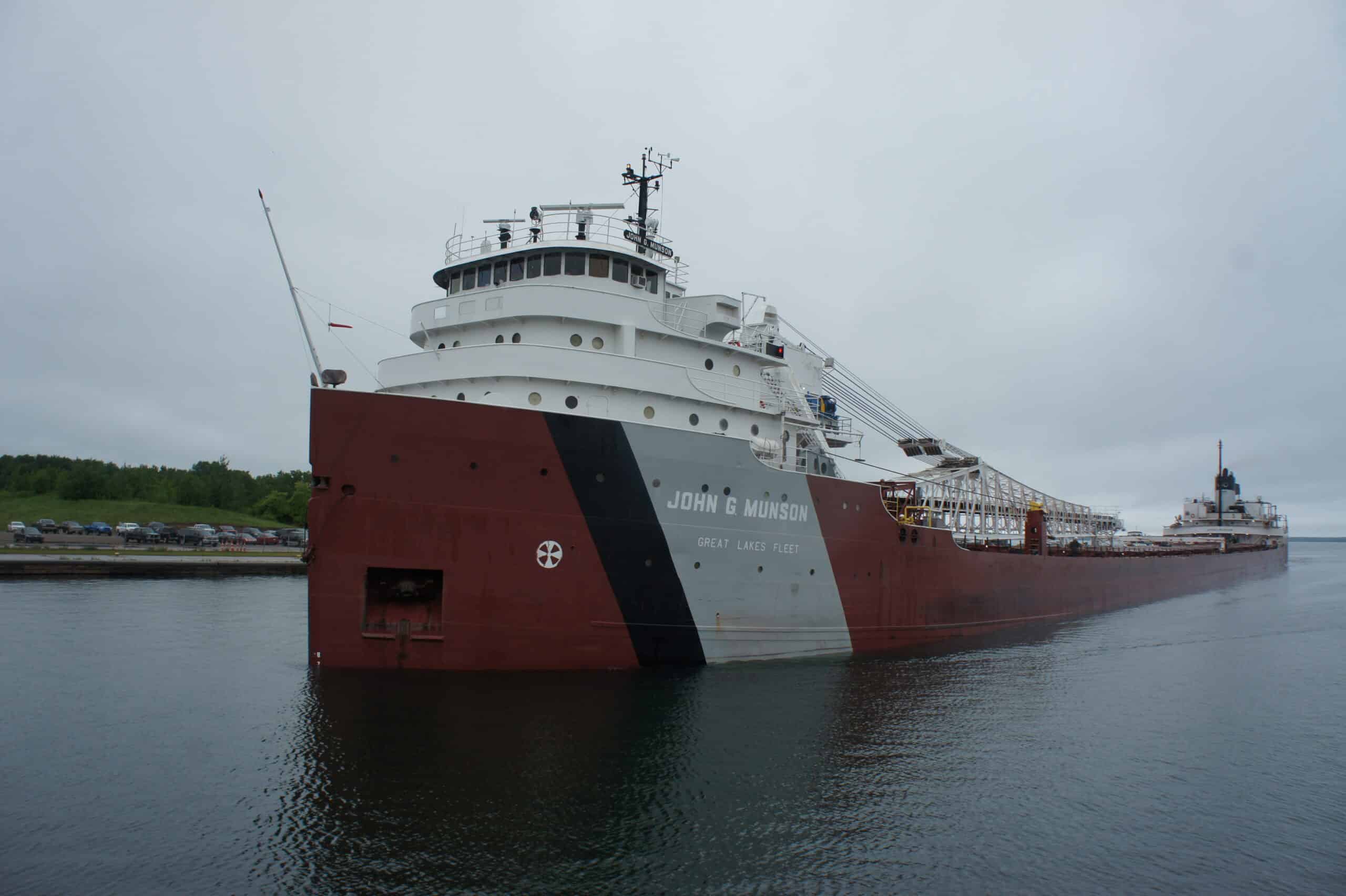 John G Munson Ore Ship home port, Duluth