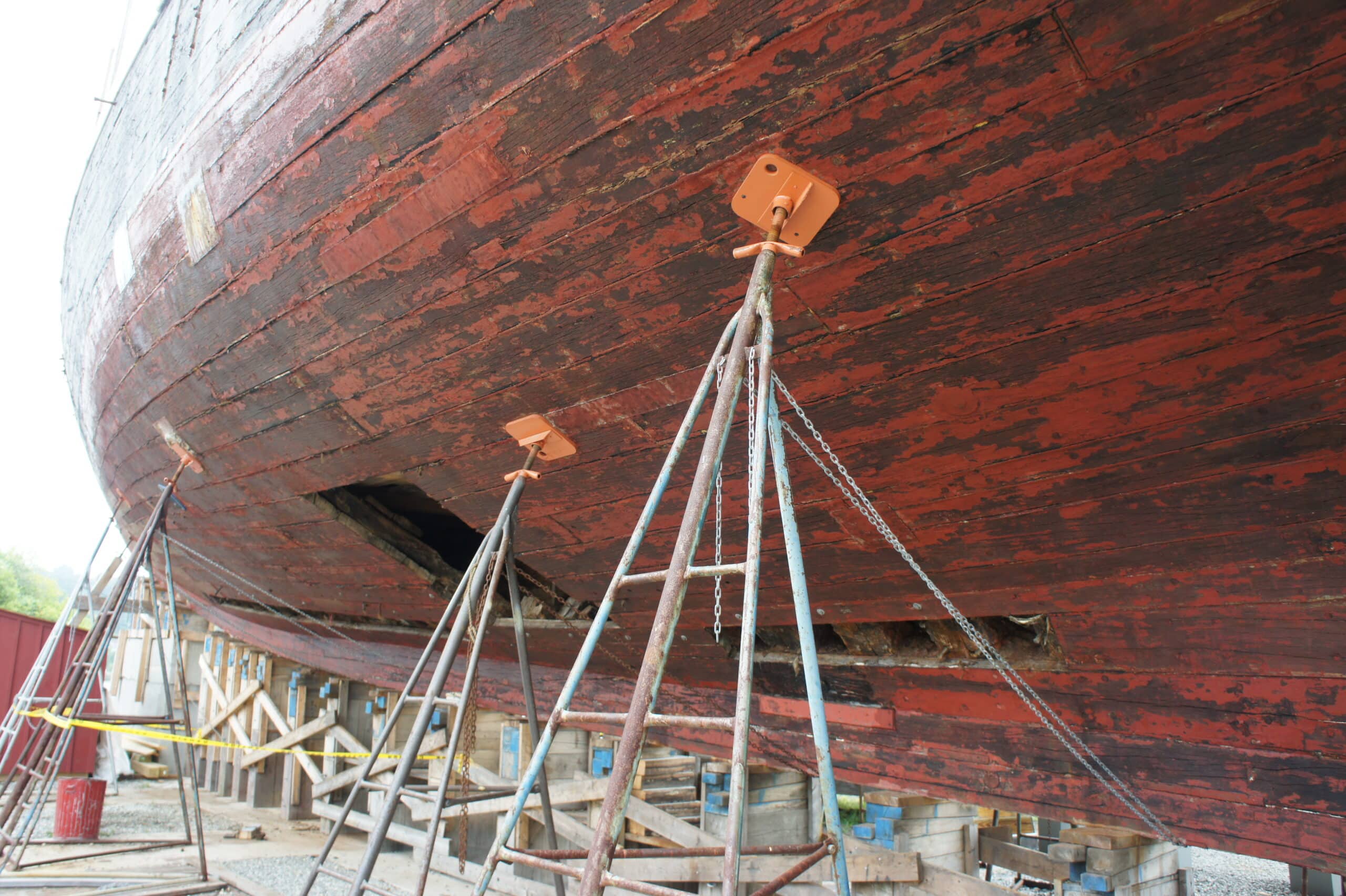 Mystic Seaport Ship Rebuilding
