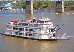 Steam Boat on the Mississippi River